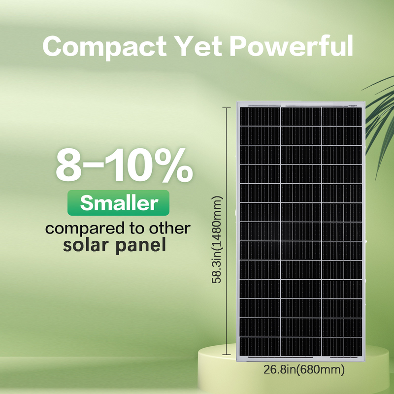 200w painel solar 12v Mono Off Grid Power Para RV Campervan Barco Caravana Caravana