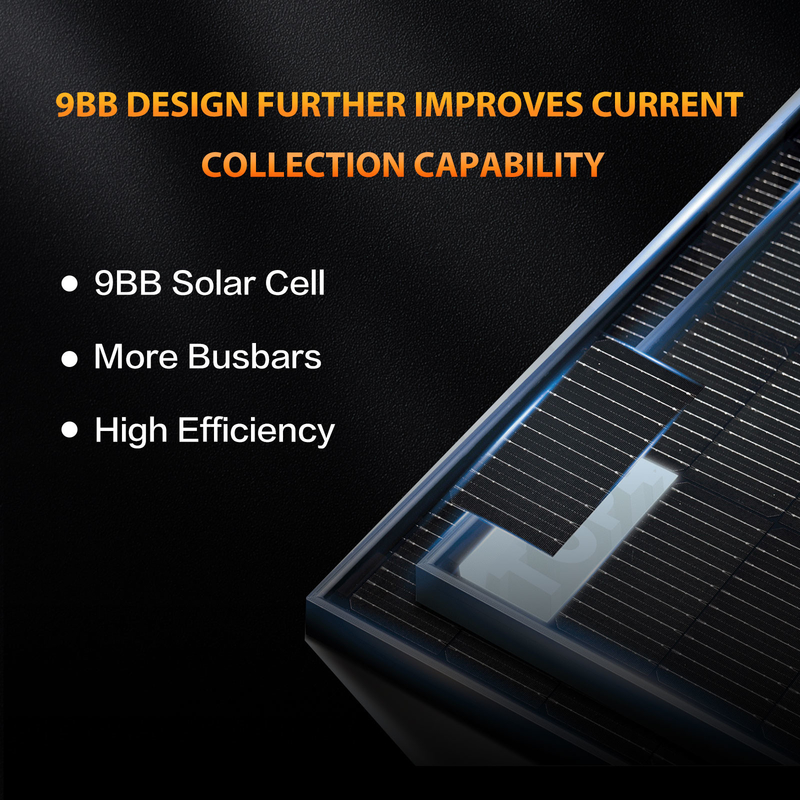 200w 400w 800w Kit de painéis solares 12v com suportes de montagem RV Caravana Camper Van