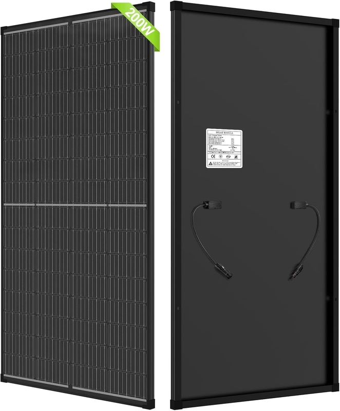 200w painel solar Mono Off Grid Power Para RV Campervan Barco Caravana Motorhome UK